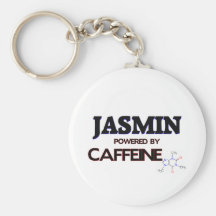 Jasmin som drivas av koffein nyckelring