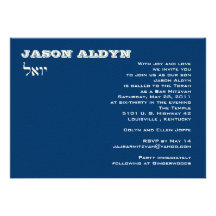 Jason Aldyn anpassningsbar Inbjudningskort