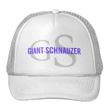 Jätte- SchnauzeravelMonogram Trucker Kepsar