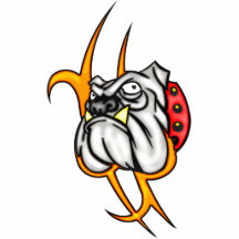 Jättebra bulldogg photo cutout