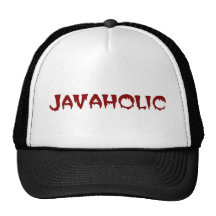 Javaholic hatt trucker keps