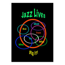 Jazz bor ATC Visitkort Mall