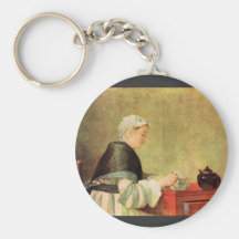 Jean Chardin - Teasupare Nyckelring