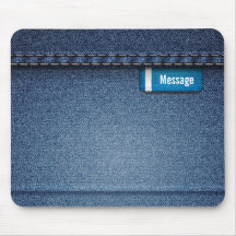 Jeansdesign 1 Mousepad Mus Mattor