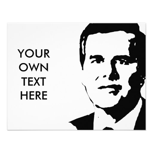 Jeb Bush Individuella Inbjudningskort