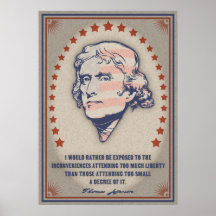 Jefferson frihet II Print
