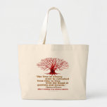 Jefferson träd av frihet tote bags