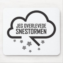 Jeg overlevedesnestormen musmattor
