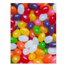 Jellybeanmall - påskJellybeans Vykort