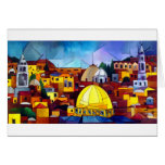 JERUSALEM HJÄRTA HÄLSNINGS KORT