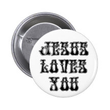 Jesus älskar DIG Pins