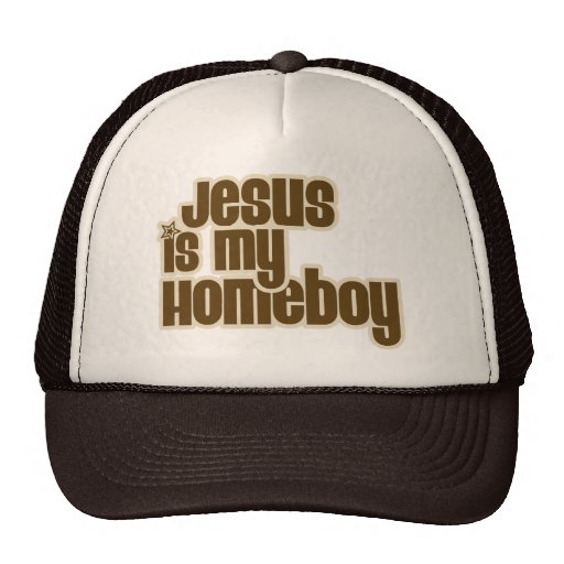 Jesus är min homeboy trucker kepsar