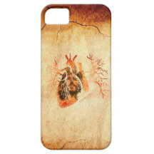 Jesus in Real heart iPhone 5 Cases