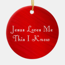 JESUS KÄRLEKAR ME-ORNAMENT JUL DEKORATIONER