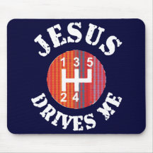 Jesus kör mig kristen mousepad mus mattor