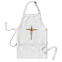 Jesus Kristuscrucifixion Förkläde