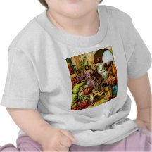 Jesus rider åsnan in i Jerusalem T-shirt