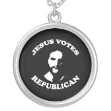 Jesus röstar republikanen - halsband