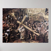 Jesus som bär kor affischer