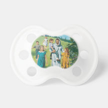 Jesus walking with children speen