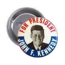JFK för president - knäppas Pins