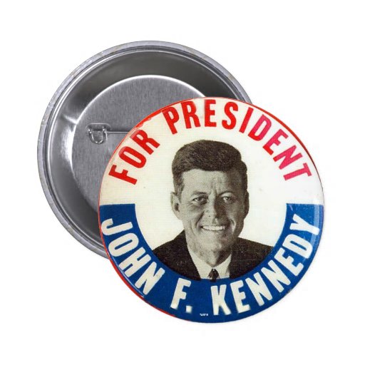 JFK för president - knäppas Pins