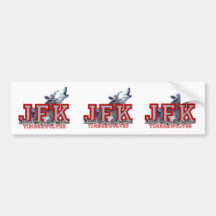 JFK-LOGOTYPbildekal