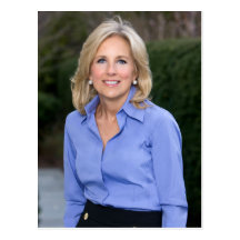Jill Biden vykort