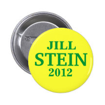 Jill STEIN FÖR PRESIDENTEN 2012 Pins