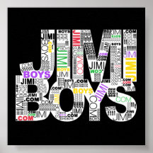 Jimiboys affisch