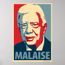Jimmy Carter - olustkänsla: OHP-affisch