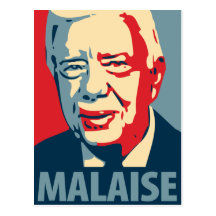 Jimmy Carter - olustkänsla: OHP-vykort
