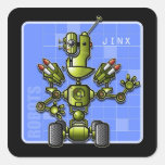 Jinx roboten klistermärken