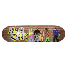 Jive staden stiger ombord anpassningsbara skateboard