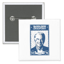 JOE BIDEN AFFISCH KNAPP MED NÅL