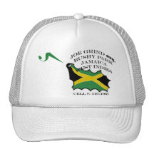 Joe plugghäst Jamaica kopplar ihop hatten Trucker Keps