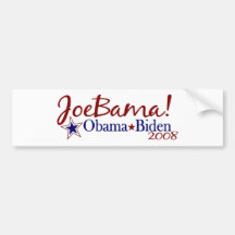 JoeBama (Obama Biden 2008) Bildekaler