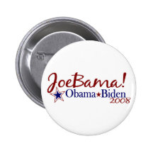 JoeBama (Obama Biden 2008) Knapp Med Nål