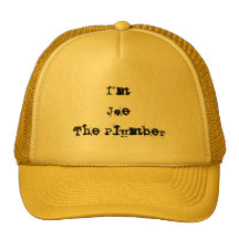 JoeThe rörmokare Baseball Hat