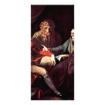 Johann Heinrich Fuseli som talar till Zurich Histo Ställkort