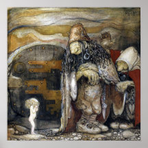 John Bauer troll Affisch