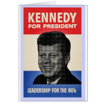 John F. Kennedy Hälsnings Kort