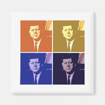 John F. Kennedy Magneter För Kylskåp