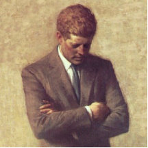 John F. Kennedy officiellporträtt Photo Cut Out