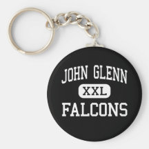 John Glenn - falkar - kick - Walkerton Indiana Nyckelringar
