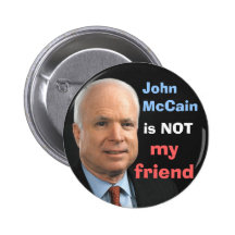 John McCain är INTE min vän Knapp