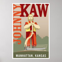 Johnny Kaw Affisch