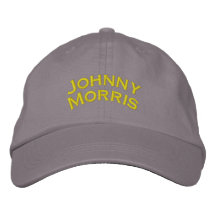 Johnny Morris broderad hatt