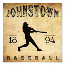 Johnstown New York baseball 1894 Fotokonst