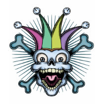 Jolly gyckelmakare t-shirts